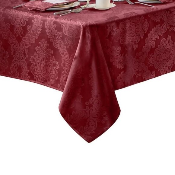 ELRENE 60" x 144" Barcelona Damask Tablecloth - Picture 3 of 3
